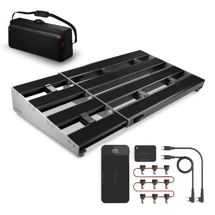 D‘Addario XPND 2 Pedalboard, Case, and Power Bundle