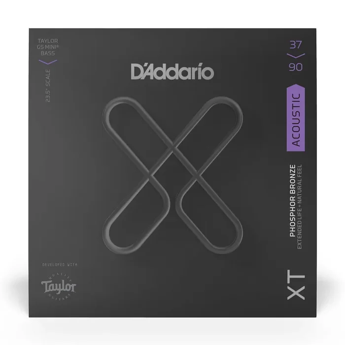 D‘Addario XT Phosphor Bronze 37-90 Taylor GS Mini Acoustic Bass Strings