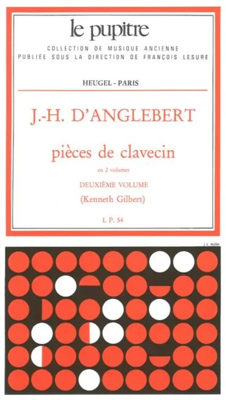 D‘Anglebert Pieces de Clavecin – Volume 2