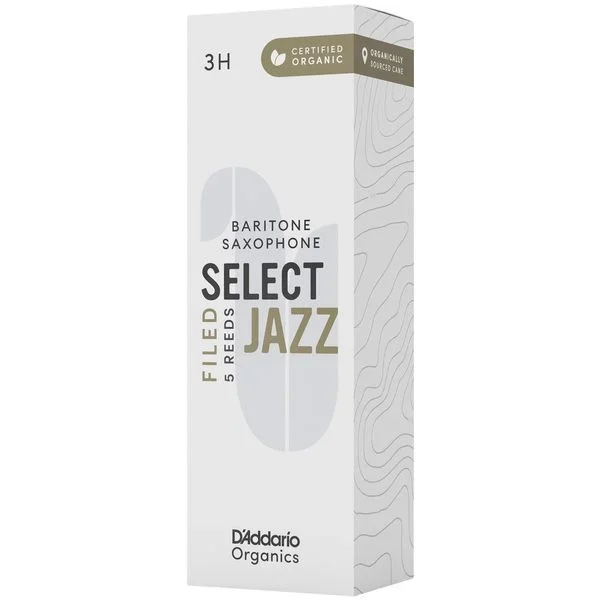 DAddario Woodwinds Organic Sel. Jazz Filed BAR 3H