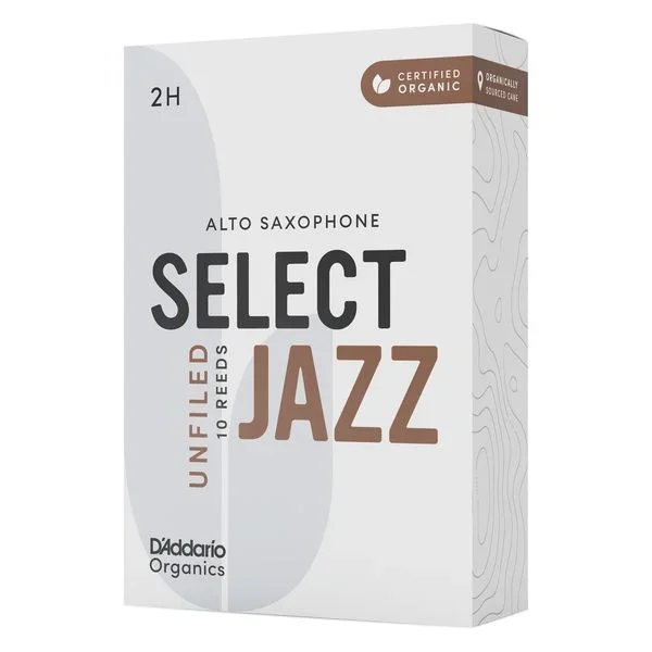 DAddario Woodwinds Organic Sel. Jazz Unf. ALT 2H