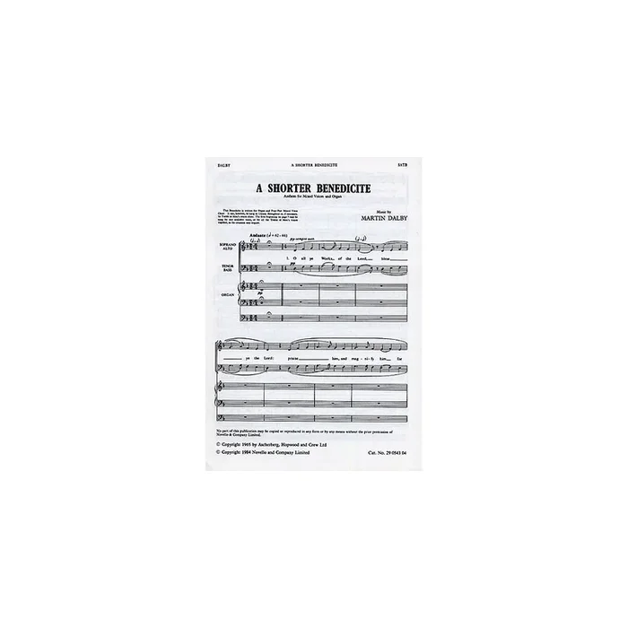 Dalby, Martin – Shorter Benedicte