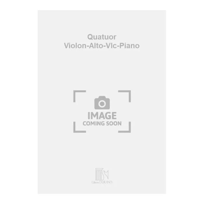 Damase, Jean-Michel – Quatuor Violon-Alto-Vlc-Piano