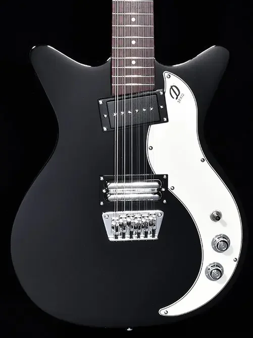 Danelectro 59X 12 String Guitar in Gloss Black DC59X12BK