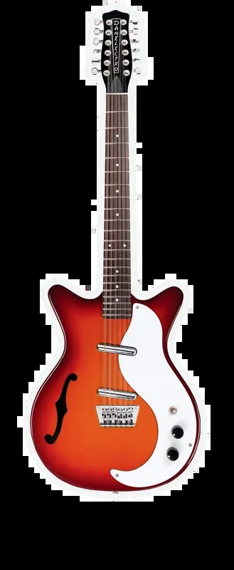 Danelectro ’59 F Hole Semi Hollow Body 12 String Electric Guitar