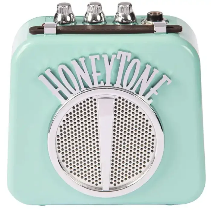 Danelectro Honeytone Mini Amplifier – Nifty Aqua Portable Retro Guitar Amp