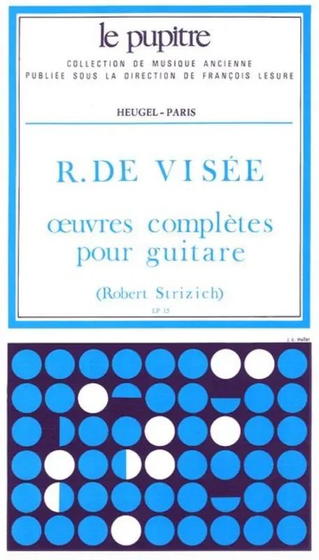 De Visee Oeuvres completes for Guitar
