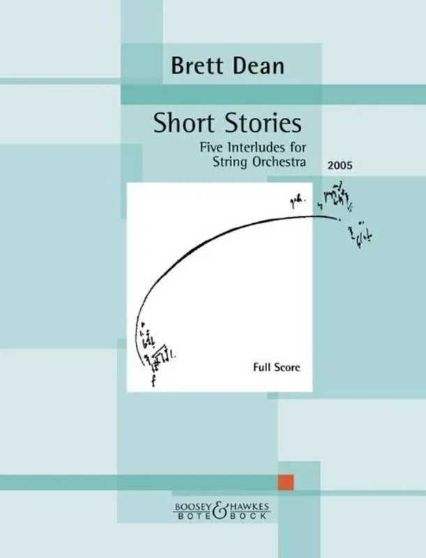 Dean – Short Stories Five Interludes So Score Book