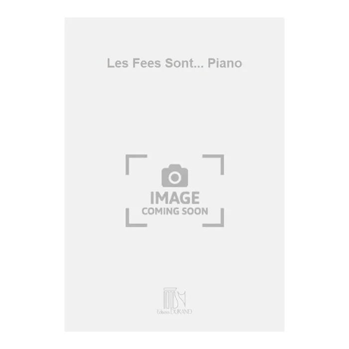 Debussy, Claude – Les Fees Sont… Piano