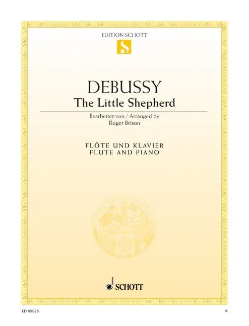 Debussy, Claude : Debussy, Claude : The Little Shepherd, – flute and piano – Schott Digital