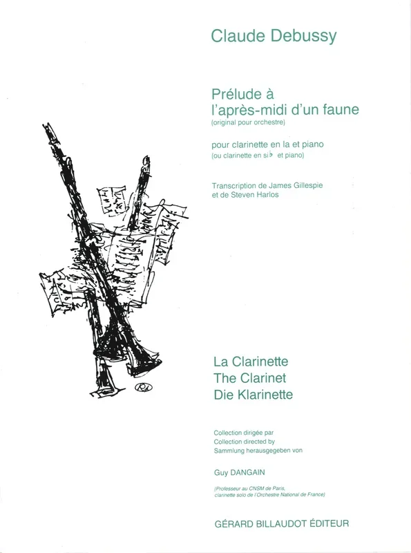 Debussy: Prélude à l’après-midi d’un faune (arr. for clarinet & piano)