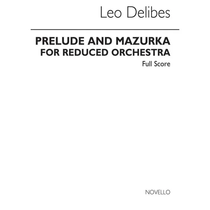 Delibes, Léo – Prelude & Mazurka (Arr. Cobb)