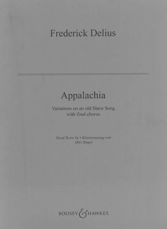 Delius: Appalachia