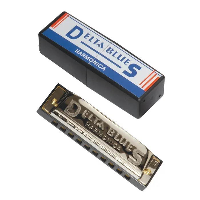 Delta Blues 10 Hole Diatonic Harmonica in A