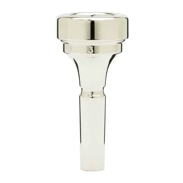 Denis Wick (3) Classic Cornet Mouthpiece – Silver Plated