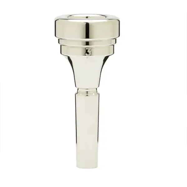 Denis Wick 3 Classic Tenor Horn Mouthpiece – Silver Plated
