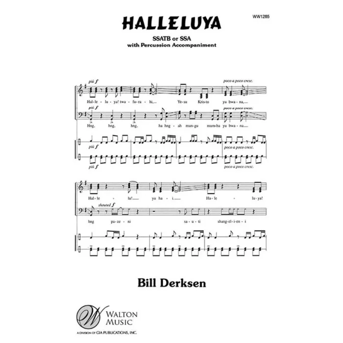 Derksen, Bill – Halleluya