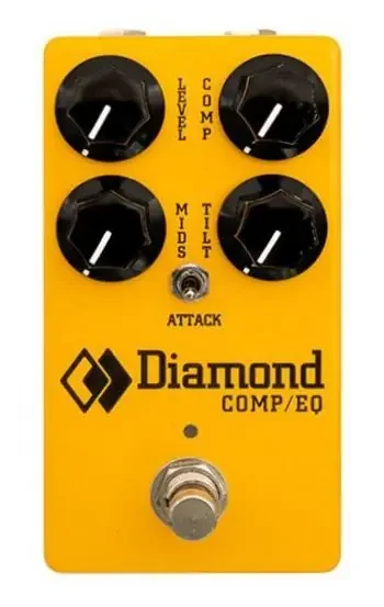 Diamond Pedals Comp/EQ – Pro-Level Compressor with Built-In EQ