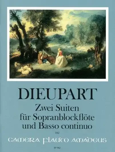 Dieupart Two Suites for Descant Recorder and Basso Continuo