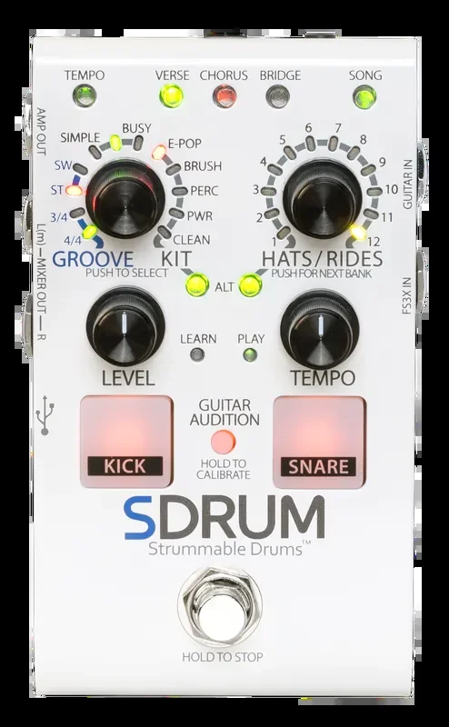 Digitech SDRUM Strummable Drums