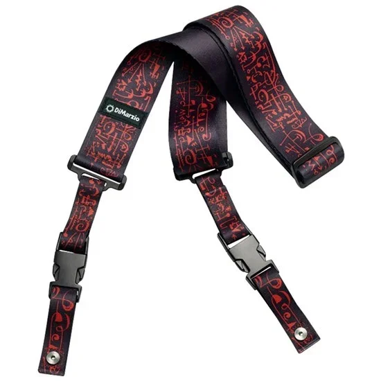 DiMarzio DD2243 Steve Vai ClipLock Art Strap (Black)