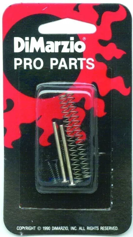 DiMarzio Gold Humbucker Mounting Hardware Kit Screws Springs GH1201 Bridge