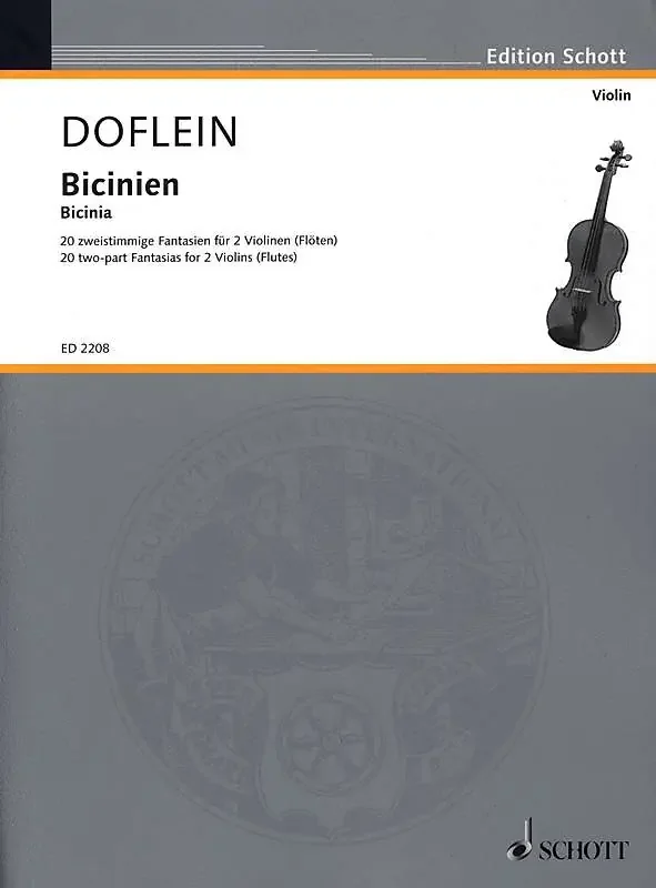Doflein (ed.) Bicinia for 2 Violins