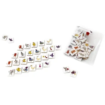 Dogs & Birds Small Animal Tiles