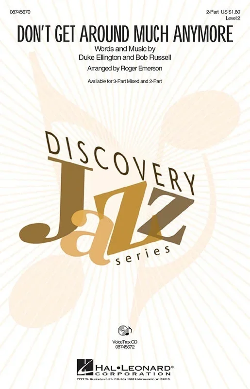 Dont Get Around Much Anymore 3Pt Mxd (Octavo)