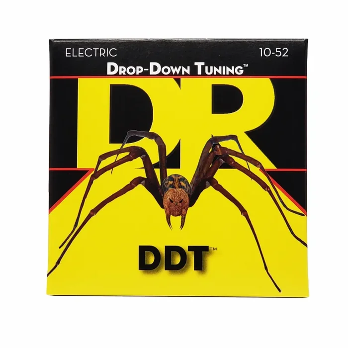 DR DDT Drop Down Tuning Electric Guitar Strings 10-52 Medium to Heavy