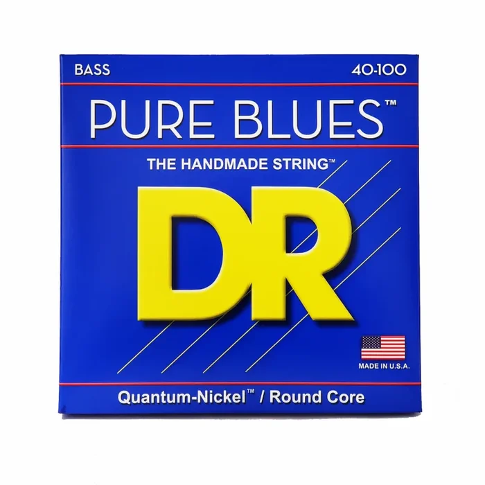 DR Pure Blues Quantum Nickel Bass Strings Light 40-100
