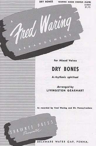 Dry Bones: Vocal: SATB (arr Gearhart)