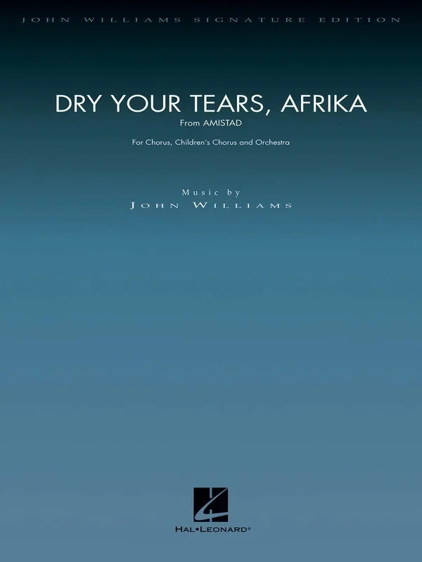 Dry Your Tears Africa From Amistad Score/Parts