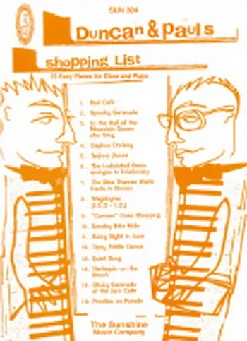 Duncan And Pauls Shopping List: Oboe & Piano