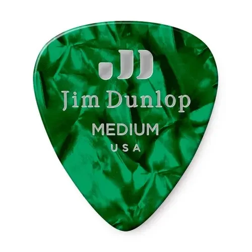 Dunlop (MEDIUM) Celluloid Plectrum – Assorted Colour