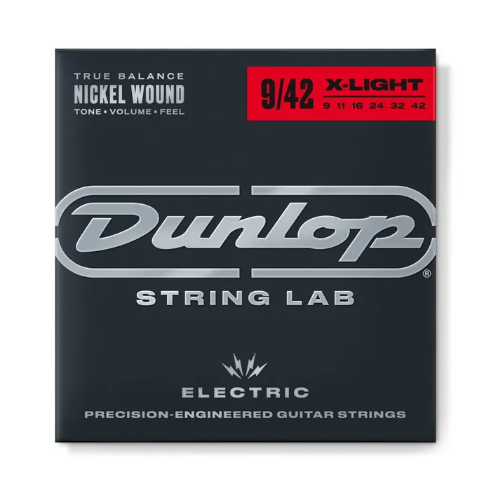 Dunlop Nickel Wound Electric Guitar Strings – 09-42