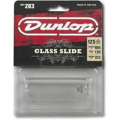Dunlop No. 203 Pyrex Glass Slide Regular Wall