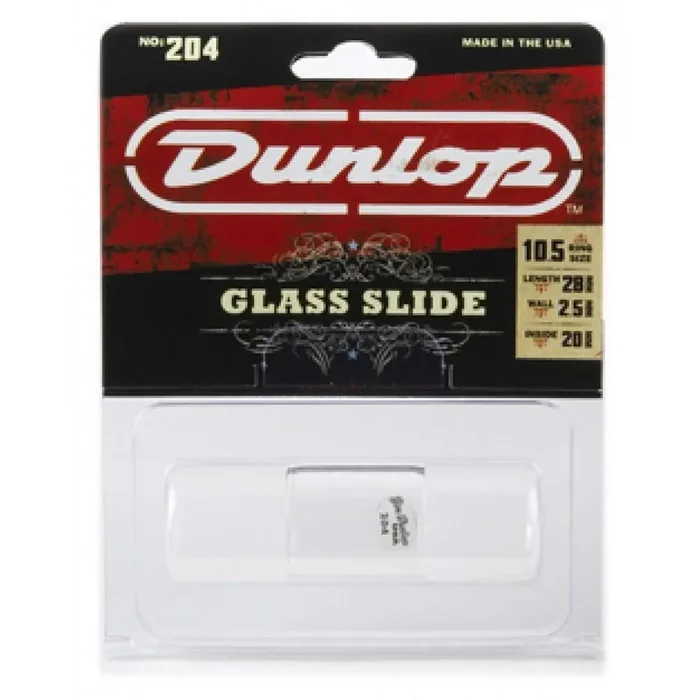 Dunlop No. 204 Glass Knuckle Slide Medium Wall Thickness – Medium