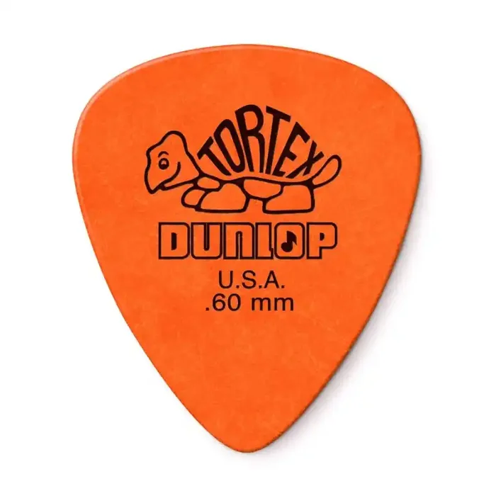 Dunlop Tortex Standard Guitar Pick .60mm (Single Pic)