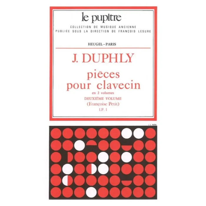 Duphly, Jacques – Pieces de Clavecin Vol.2