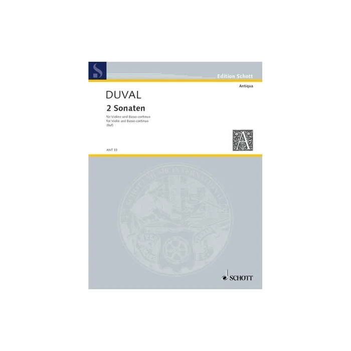 Duval, Francois – 2 Sonatas