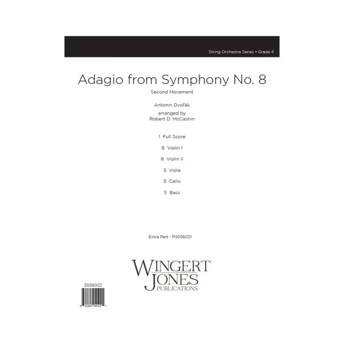 Dvořák, Antonín – Adagio from Symphony No. 8