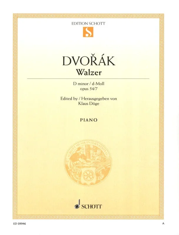 Dvořák: Waltz in D Minor, Op. 54, No. 7