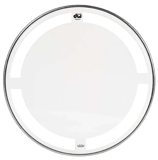 DW 18″ Coated Clear Drumhead