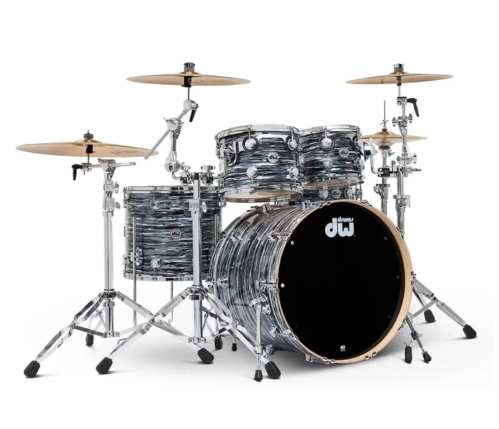 DW Collectors Series 22 ” 4-Piece Shell Pack in Black Oyster