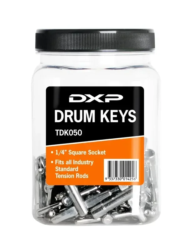 DXP Drum Key Tub – 50 Standard DB765 Drum Tuning Keys