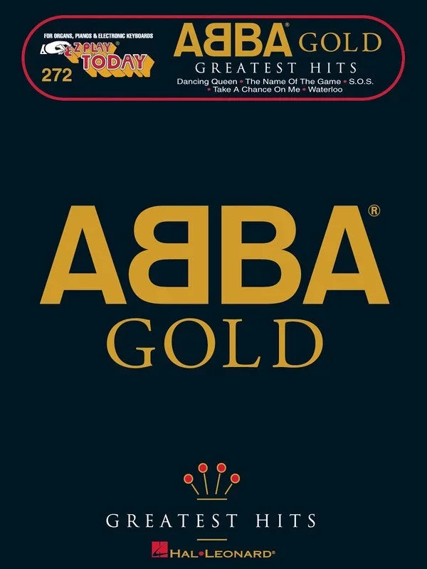 E-Z Play Piano 272, ABBA Gold Greatest Hits