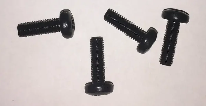 EA350166 black posi pan head screw – pack of 4