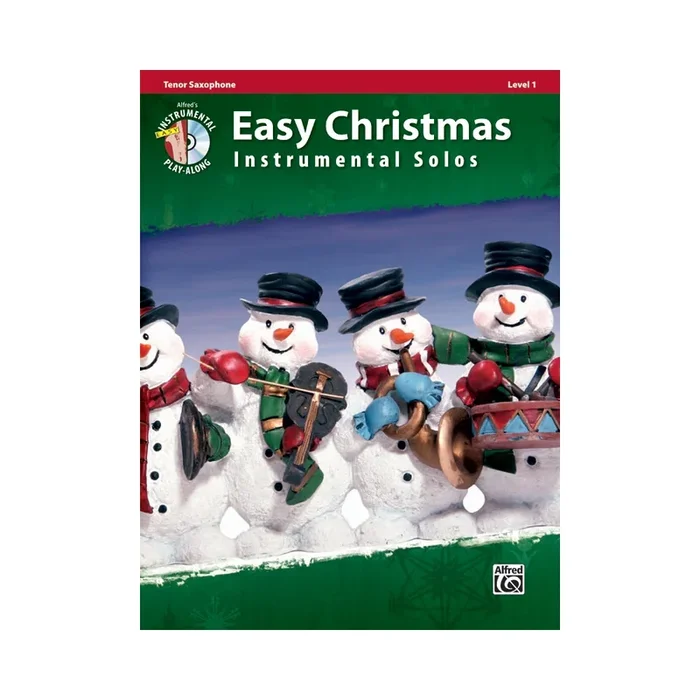 Easy Christmas Instrumental Solos, Lev. 1-Ten. Sax