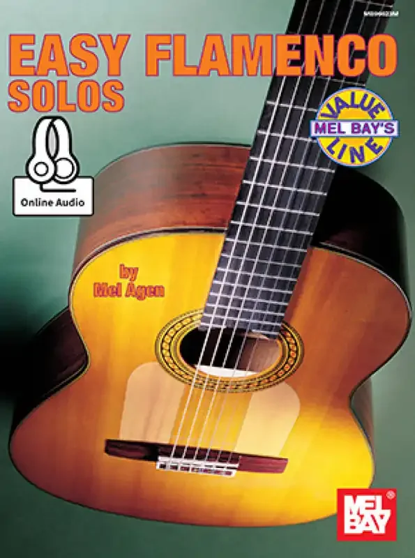 Easy Flamenco Solos by Mel Agen with Online Audio